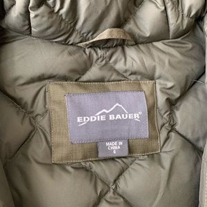 Eddie Bauer superior down stadium coat